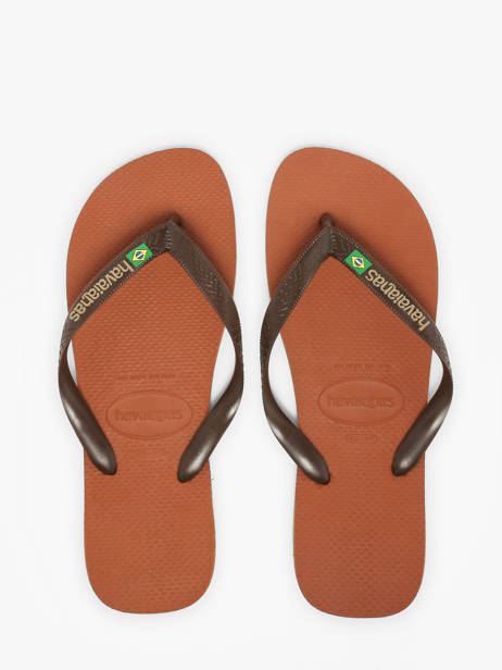 Brasil Logo Havaianas Bruin men 4110850H