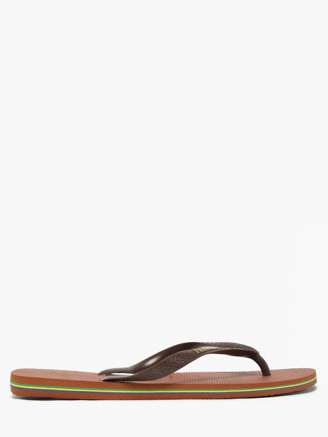 Brasil Logo Havaianas Bruin men 4110850H ander zicht 1