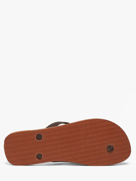 Brasil Logo Havaianas Bruin men 4110850H ander zicht 4