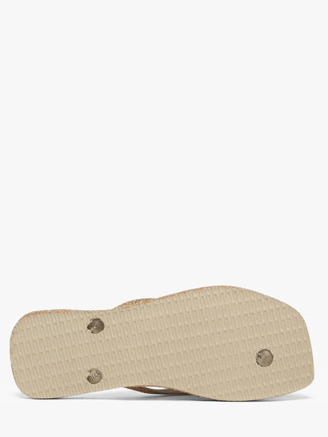 Teenslippers Havaianas Beige accessoires 4150248F ander zicht 4