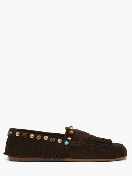 Mocassins Uit Leder Inuovo Bruin accessoires 29015SMN