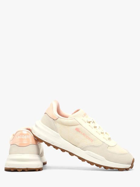 Sneakers Lacoste Beige accessoires 1SFA0054 ander zicht 2