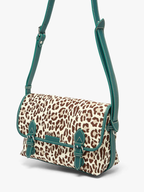 Cross Body Tas Loulou Cuir Et Raphia Paul marius Veelkleurig raphia LOULORAP ander zicht 2