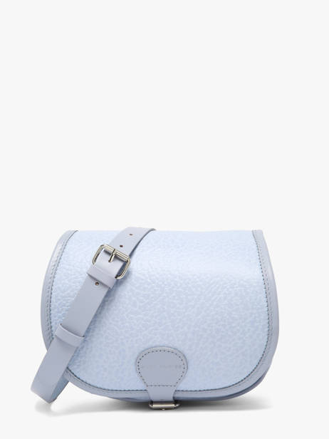 Cross Body Tas Lavande Leder Paul marius Blauw lavande BOHEMLAV