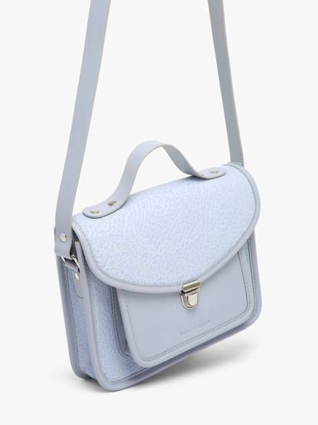 Cross Body Tas Lavande Leder Paul marius Blauw lavande GEORGLAV ander zicht 1