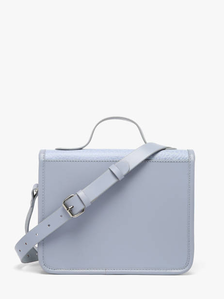 Cross Body Tas Lavande Leder Paul marius Blauw lavande GEORGLAV ander zicht 3
