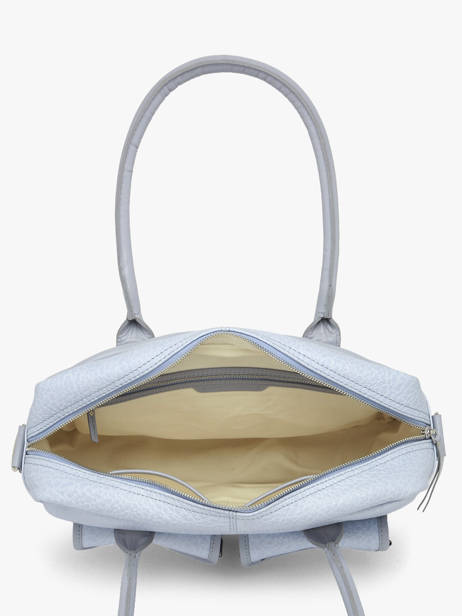 Cross Body Tas Lavande Leder Paul marius Blauw lavande DANDYLAV ander zicht 2