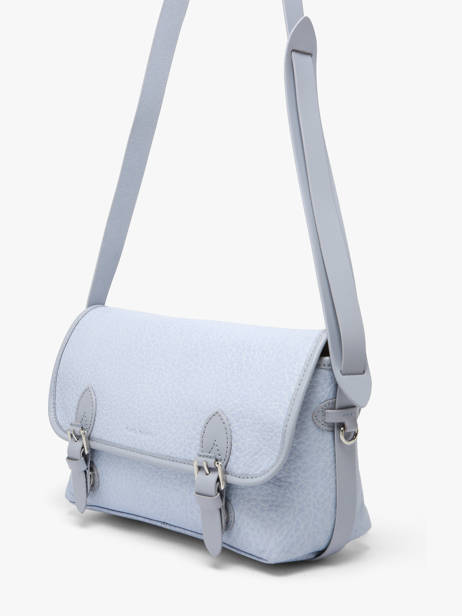 Cross Body Tas Lavande Leder Paul marius Blauw lavande LOULOLAV ander zicht 1