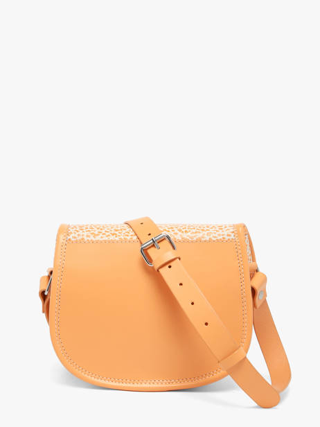 Cross Body Tas Orangeade Leder Paul marius Oranje orangeade BOHEMORA ander zicht 4