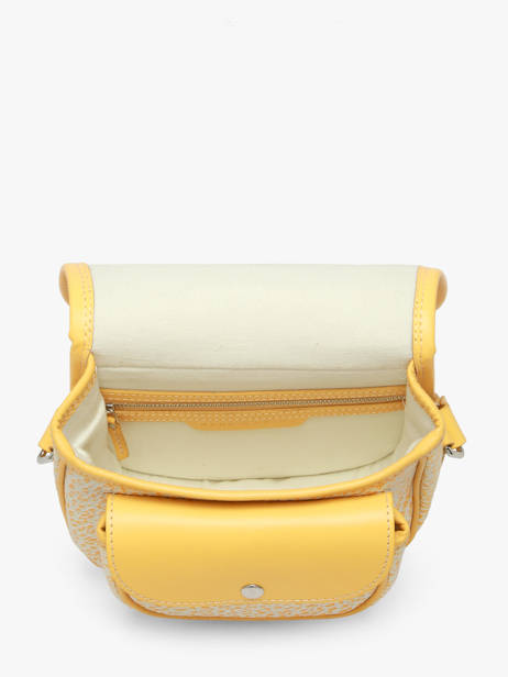 Cross Body Tas Citronade Leder Paul marius Geel citronade BOHEMCIT ander zicht 3