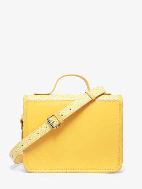 Cross Body Tas Citronade Leder Paul marius Geel citronade GEORGCIT ander zicht 3
