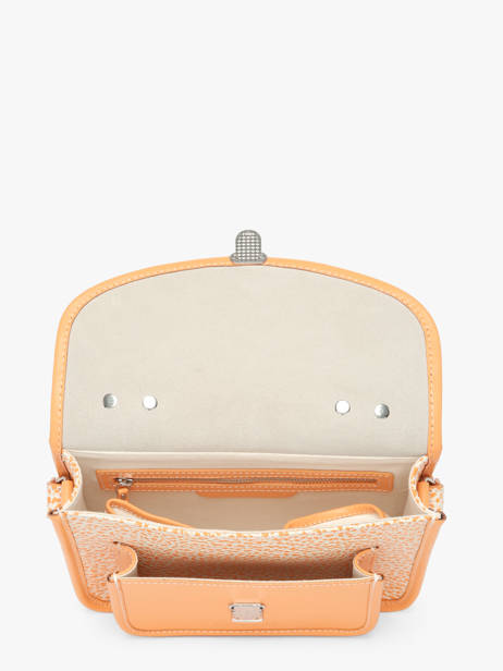 Cross Body Tas Orangeade Leder Paul marius Oranje orangeade GEORGORA ander zicht 2