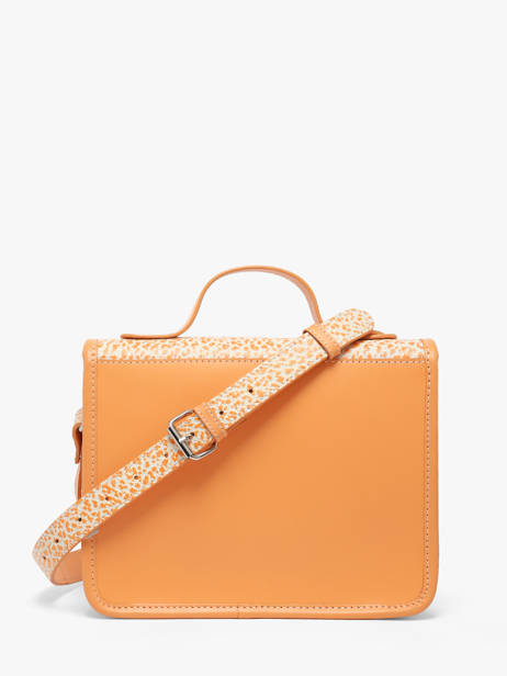 Cross Body Tas Orangeade Leder Paul marius Oranje orangeade GEORGORA ander zicht 3