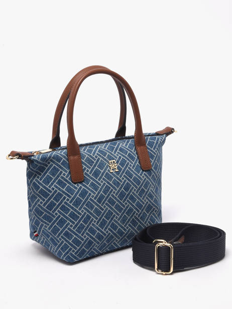 Cross Body Tas Popette Tommy hilfiger Blauw popette AW18612 ander zicht 1
