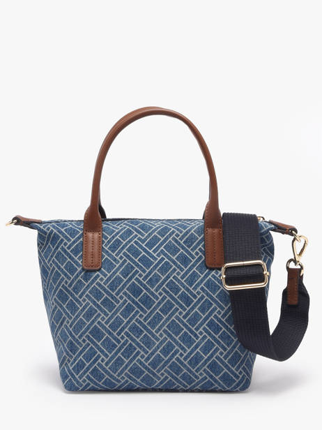 Cross Body Tas Popette Tommy hilfiger Blauw popette AW18612 ander zicht 3