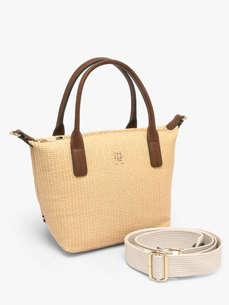 Cross Body Tas Popette Tommy hilfiger Beige popette AW18523 ander zicht 1