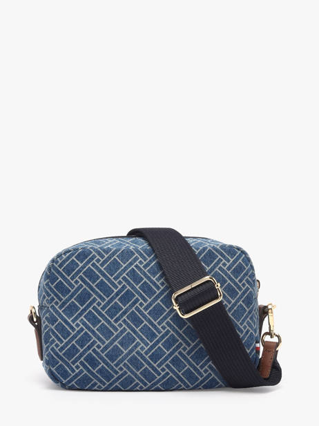 Cross Body Tas Popette Tommy hilfiger Blauw popette AW18610 ander zicht 3