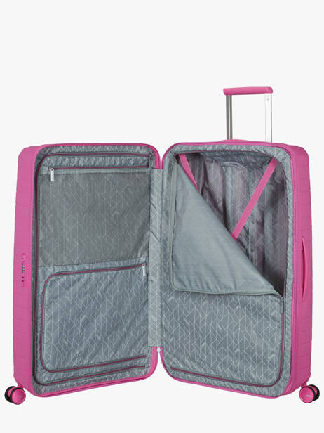 Uitbreidbare Harde Reiskoffer Fastforward American tourister Roze fastforward 155260 ander zicht 3