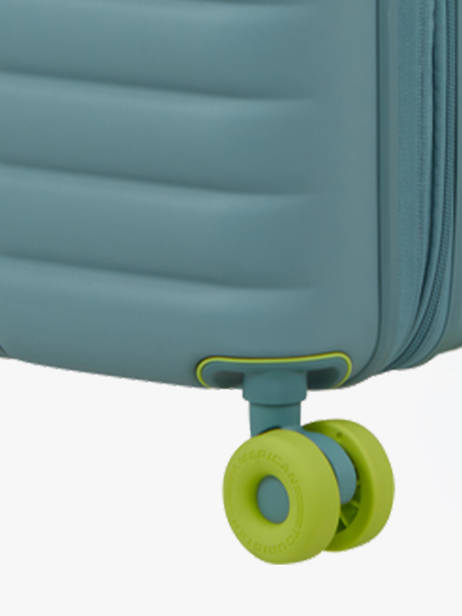 Uitbreidbare Handbagage American tourister Blauw neovibe 159930 ander zicht 2