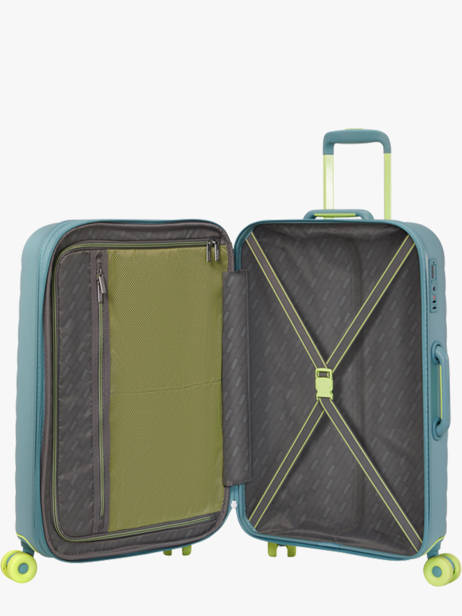 Uitbreidbare Harde Reiskoffer Neovibe American tourister Blauw neovibe 159932 ander zicht 3