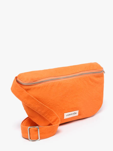 Belt Bag Custine Gerecycleerd Katoen Rivedroite Oranje timeless CUSTITIM ander zicht 1