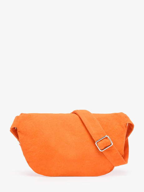 Belt Bag Custine Gerecycleerd Katoen Rivedroite Oranje timeless CUSTITIM ander zicht 3