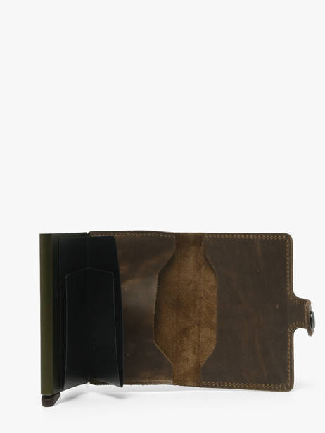 Kaarthouder Vintage Leder Secrid Bruin vintage MV ander zicht 1