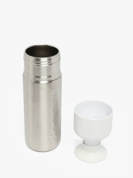 Drinkfles Insulated 580 Ml Dopper Zilver insulated INSUL580 ander zicht 2