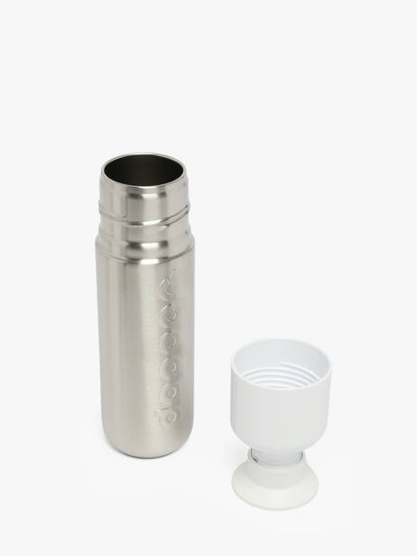 Drinkfles Insulated 350 Ml Dopper Zilver insulated INSUL350 ander zicht 2