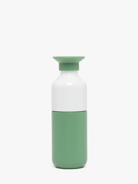 Drinkfles Steel 350 Ml Dopper Groen steel STEEL350