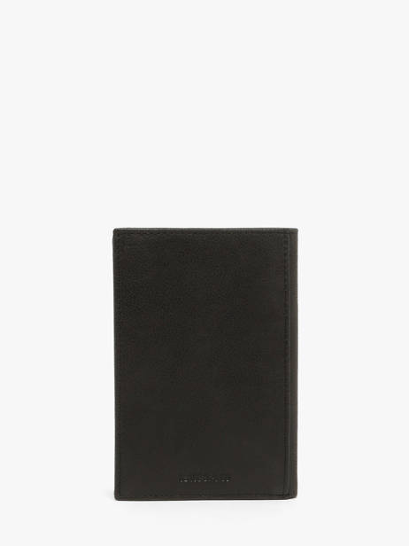 Portefeuille Leder Serge blanco Zwart brooklyn BRO21019 ander zicht 3