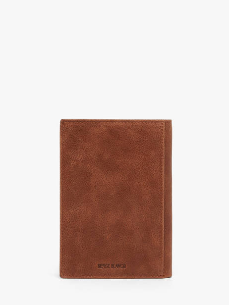 Portefeuille Leder Serge blanco Bruin brooklyn BRO21021 ander zicht 3