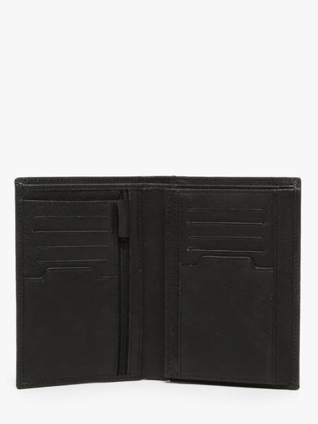 Portefeuille Leder Serge blanco Zwart brooklyn BRO21021 ander zicht 1