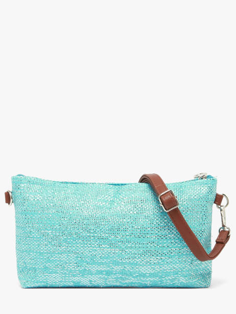 Cross Body Tas Panama Papier Les tropeziennes Blauw panama TZ02 ander zicht 5