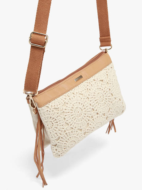 Cross Body Tas Antibes Les tropeziennes Beige antibes TZ04 ander zicht 1
