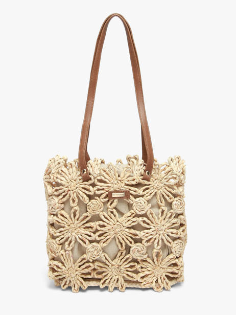 Schoudertas Mediterranee Papier Les tropeziennes Beige mediterranee TZ02