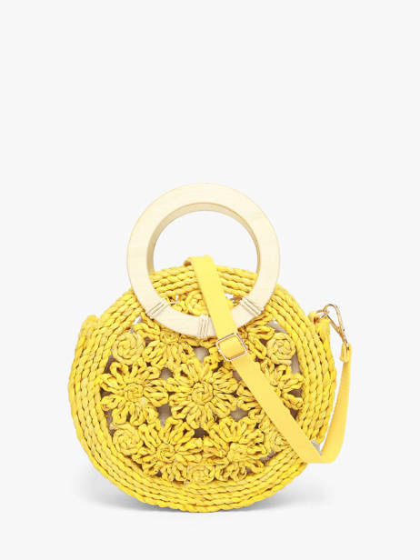 Cross Body Tas Mediterranee Les tropeziennes Geel mediterranee TZ03 ander zicht 3