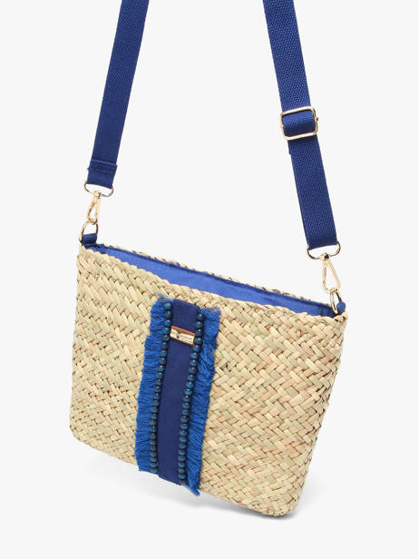 Cross Body Tas Monaco Les tropeziennes Beige monaco TZ02 ander zicht 1