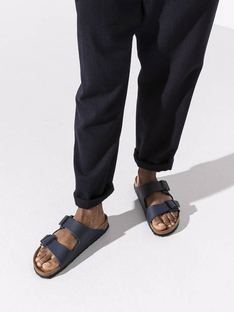 Slippers Arizona Birkenstock Blauw men 51753 ander zicht 1