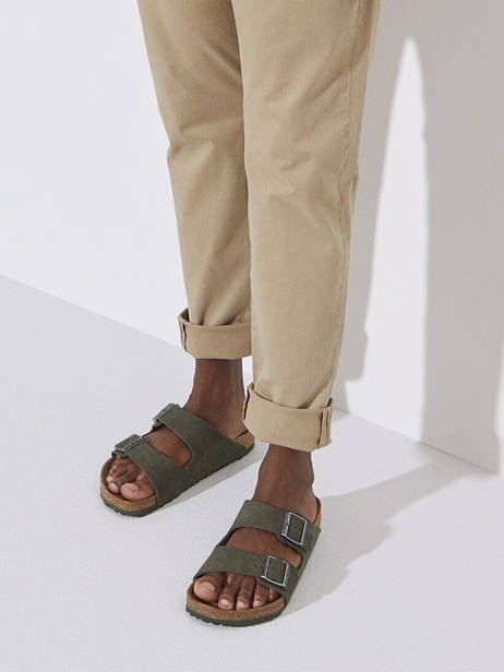 Slippers Birkenstock Groen men 1024550 ander zicht 1