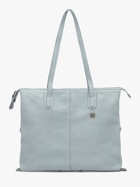 Schoudertas Heritage Leder Biba Blauw heritage HOP1L ander zicht 1