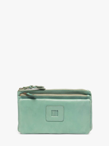 Portefeuille Leder Biba Blauw heritage BT34