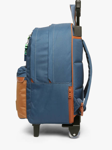 Rugzak Op Wieltjes 2 Compartimenten Tann's Blauw les fantaisies g 73128 ander zicht 1