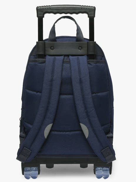 Rugzak Op Wieltjes 2 Compartimenten Tann's Blauw les fantaisies g 73328 ander zicht 3