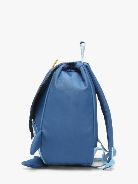 Mini Rugzak Tann's Blauw ecole des tann's 64511 ander zicht 1