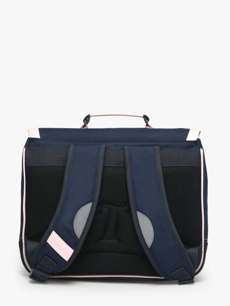 Boekentas 1 Compartiment Tann's Blauw les fantaisies f 35253 ander zicht 3