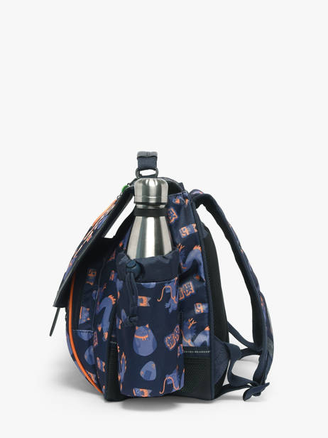 Boekentas 2 Compartimenten Tann's Blauw les fantaisies g 38155 ander zicht 1