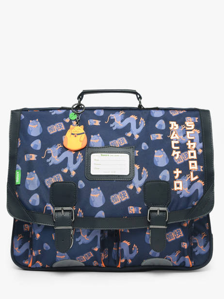 Boekentas 2 Compartimenten Tann's Blauw les fantaisies g 41155