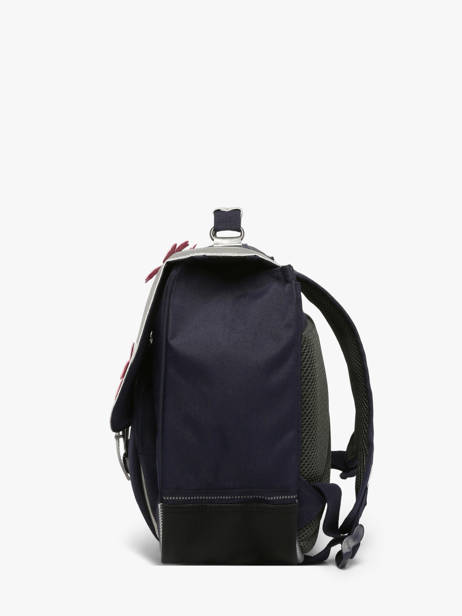 Boekentas 1 Compartiment Tann's Blauw les fantaisies f 35268 ander zicht 1