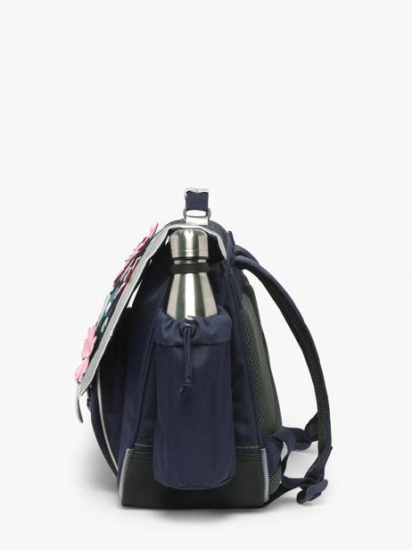 Boekentas 2 Compartimenten Tann's Blauw les fantaisies f 38268 ander zicht 1